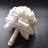 White Ivory Bridal Bridesmaid Flower Wedding Bouquet Artificial Flower Rose Bouquet Crystal Bridal Bouquets - V.I.P Digital Presence