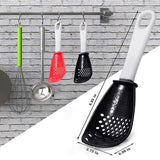 Grinding dish spoon mashing and draining water drain spoon grinding ginger and garlic spoon egg mixer mashed potatoes - V.I.P Digital Presence