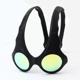 Unisex Over - The - Top Sunglasses. Ideal for outdoor cycling and sports. Fashionable retro - style metal - framed glasses. - V.I.P Digital Presence