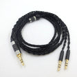 Suitable for Tianlong AH-D7100 7200 D600 HIFIMAN dual 3.5mm silver plated balanced headphone cable - V.I.P Digital Presence