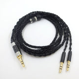 Suitable for Tianlong AH-D7100 7200 D600 HIFIMAN dual 3.5mm silver plated balanced headphone cable - V.I.P Digital Presence