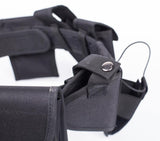 7 pcs Tactical Duty Belt Black Law Enforcement Hutning Equipment System Waist Gun Holster Flashlight Pouch set - V.I.P Digital Presence