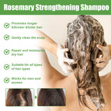 Rosemary Shampoo Deep Cleansing Massage Scalp Moisturizing Soft Dense Hair Shampoo - V.I.P Digital Presence