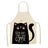 Cat Kitchen Aprons For Women Cotton Linen Bibs Household Cleaning Pinafore Home Cooking Apron kids kitchen barber - V.I.P Digital Presence