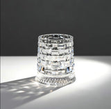 CrystalTwirl Rotating Drink Glass