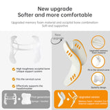 Memory Foam Travel Pillow for Plane, Train & Car - Neck Support Cushion with Washable Cover, Ideal for Sleeping - V.I.P Digital Presence