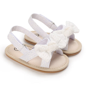 Baby Shoes Summer New 0-1 Year Old Rubber Sole Bow Sandals Toddler Shoes Baby Shoes - V.I.P Digital Presence