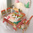 Christmas new polyester waterproof tablecloth one-piece printed chair cover festive decoration cartoon Santa Claus - V.I.P Digital Presence