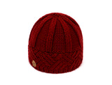 European and American retro style diamond grid coarse needle knitted hat for men and women, fashionable autumn and winter knitted hat - V.I.P Digital Presence
