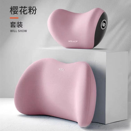 Car headrest, memory cotton, car neck protection pillow, high-end headrest, car neck pillow, lumbar support - V.I.P Digital Presence