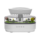 Smart Cool Mist Raindrop Air Humidifier for Garden Landscape Christmas Tree White Noise Oil Aroma Diffuser Portable - V.I.P Digital Presence