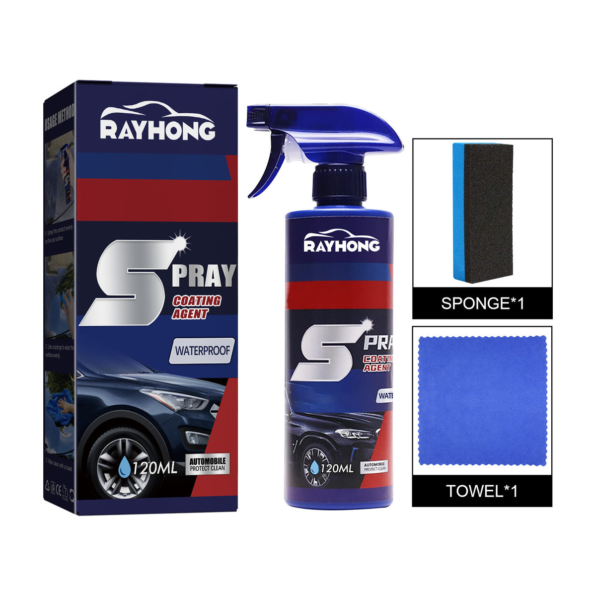 Car Coating Agent Spray, Car Paint Maintenance Paint Decontamination Brightening Nano Coating Spray Coating Agent - V.I.P Digital Presence