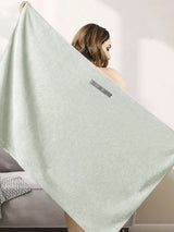 Large women's dry hair towel, ultra-fine fiber wrapped with elastic band, anti frizzy wet hair, quick drying headscarf, hair tow - V.I.P Digital Presence