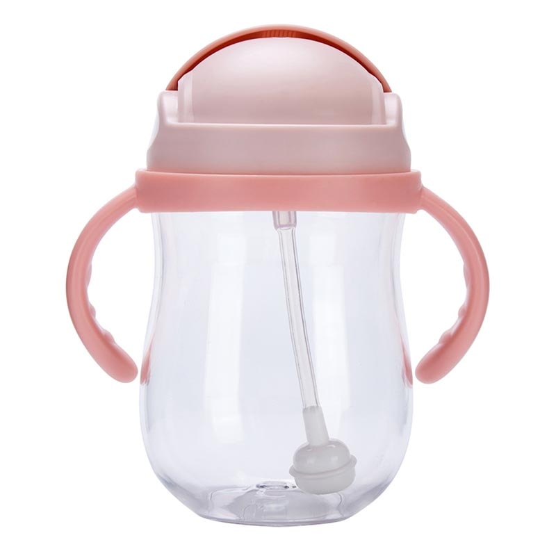 Botellas de agua con forma de gel de sílice para bebés, recién nacidos, bebés y niños pequeños, con pajita