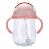 Botellas de agua con forma de gel de sílice para bebés, recién nacidos, bebés y niños pequeños, con pajita