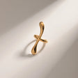 18K Gold-Plated Stainless Steel Cuff Earrings - V.I.P Digital Presence
