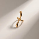 18K Gold-Plated Stainless Steel Cuff Earrings - V.I.P Digital Presence