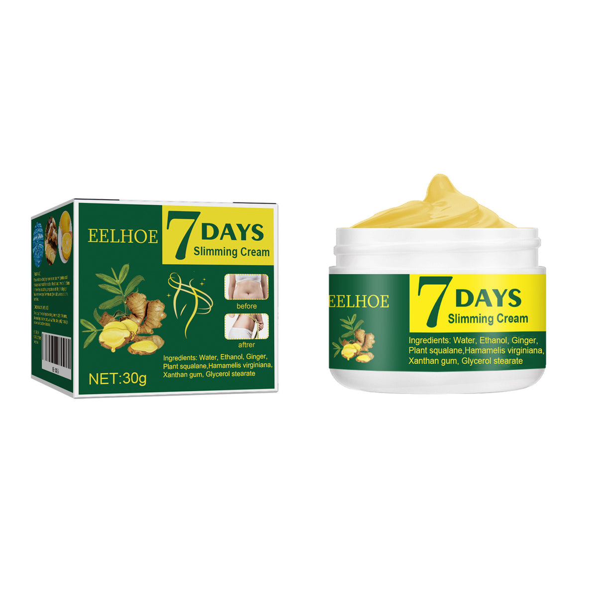 Ginger Massage Cream Arm Belly Belly Skin Moisturizing Massage Body Care Cream - V.I.P Digital Presence