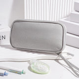 Multi - Functional Digital Accessories Organizer with Multiple - Layer Data Cable Pouch, Dust - proof Headphone Bag and Power Bank Pocket - V.I.P Digital Presence