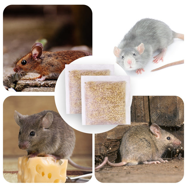 Natural Mouse Rodent Pouch Pest Control Anti Mouse Trap Repel Mice from Nesting & Freshen Air Cinnamon/Peppermint Oils - V.I.P Digital Presence