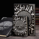 A5 relief notebook, retro PU notebook, handmade diary, business notebook - V.I.P Digital Presence