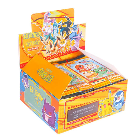 Mika's first Pok é mon collection interchangeable hidden cards character cards flash cards - V.I.P Digital Presence