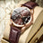 New Men's Watch Student Men's Night Light Waterproof Sports Leather Strap Black Quartz Watch - V.I.P Digital Presence