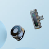 Wireless lavalier microphone magnetic lavalier 1-to-2 noise cancelling live broadcast button microphone live broadcast microphone - V.I.P Digital Presence