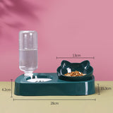 Pet bowls save space reduce flipping wet mouth cat bowls pet automatic water dispensers pet food bowls dog bowls - V.I.P Digital Presence