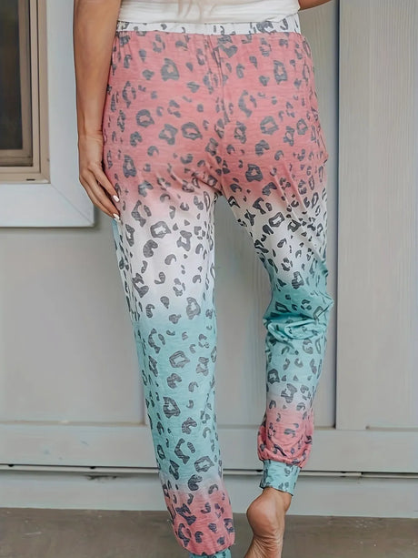 Women's autumn fashion new leopard print leggings loose fit - V.I.P Digital Presence