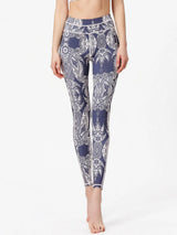 Printed Active High Waist Leggings - V.I.P Digital Presence