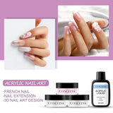COSCELIA New 9 Color Crystal Color Powder 30Ml Crystal Liquid Manicure Tool Full Set Of Beginners - V.I.P Digital Presence