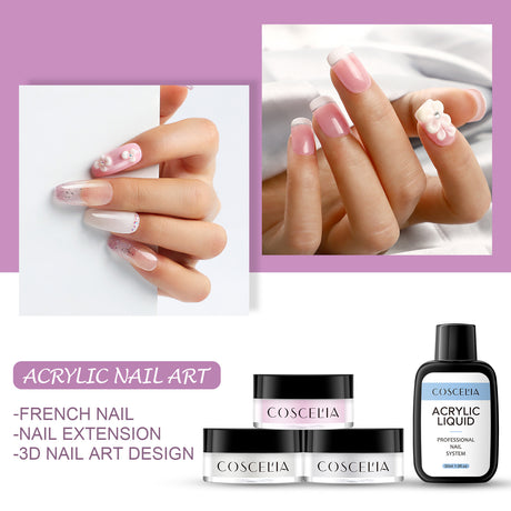 COSCELIA New 9 Color Crystal Color Powder 30Ml Crystal Liquid Manicure Tool Full Set Of Beginners - V.I.P Digital Presence