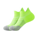 Calcetines deportivos profesionales para hombre y mujer, calcetines poco profundos para fitness y running, suela de toalla, calcetines deportivos náuticos antideslizantes y resistentes al desgaste. 