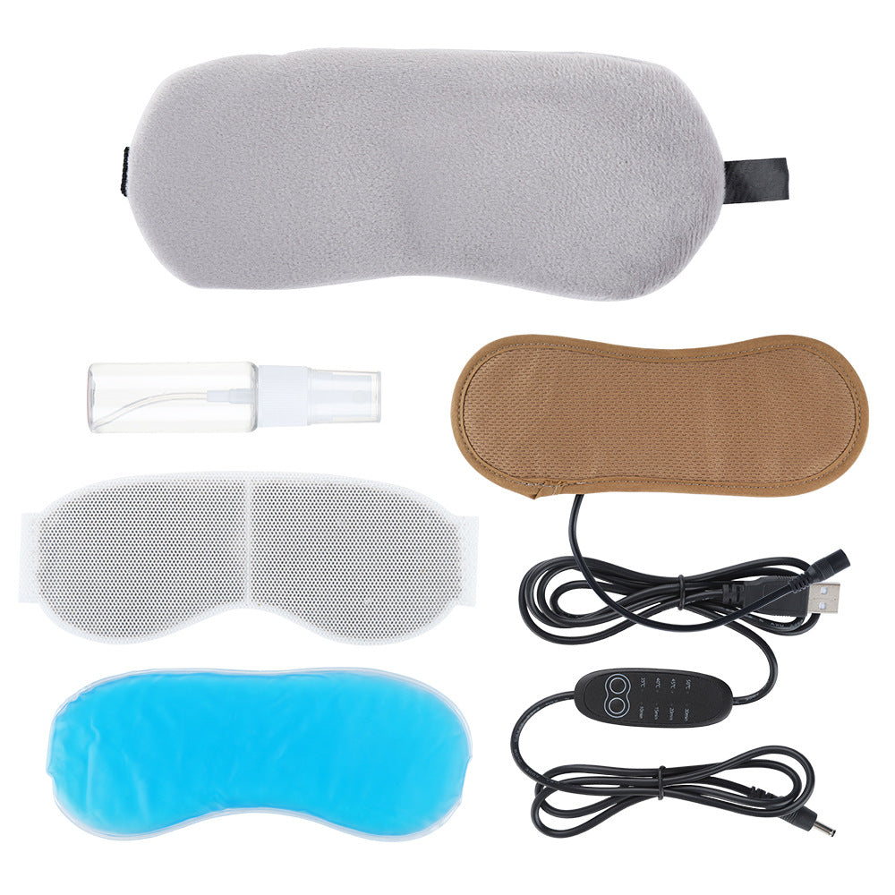Lavender Steam Hot Compress Eye Mask USB Constant Temperature Cold And Hot Compress Shading Eye Mask - V.I.P Digital Presence