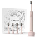 Smart Sonic Electric Toothbrush Soft Bristles Wireless Charging Adult Gift Box - V.I.P Digital Presence