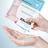 10pcs SADOER Hyaluronic Acid Neck Mask Collagen Firming Neck Masks Nourishing Brightening Beauty Moisturizing Necks Skin Care - V.I.P Digital Presence