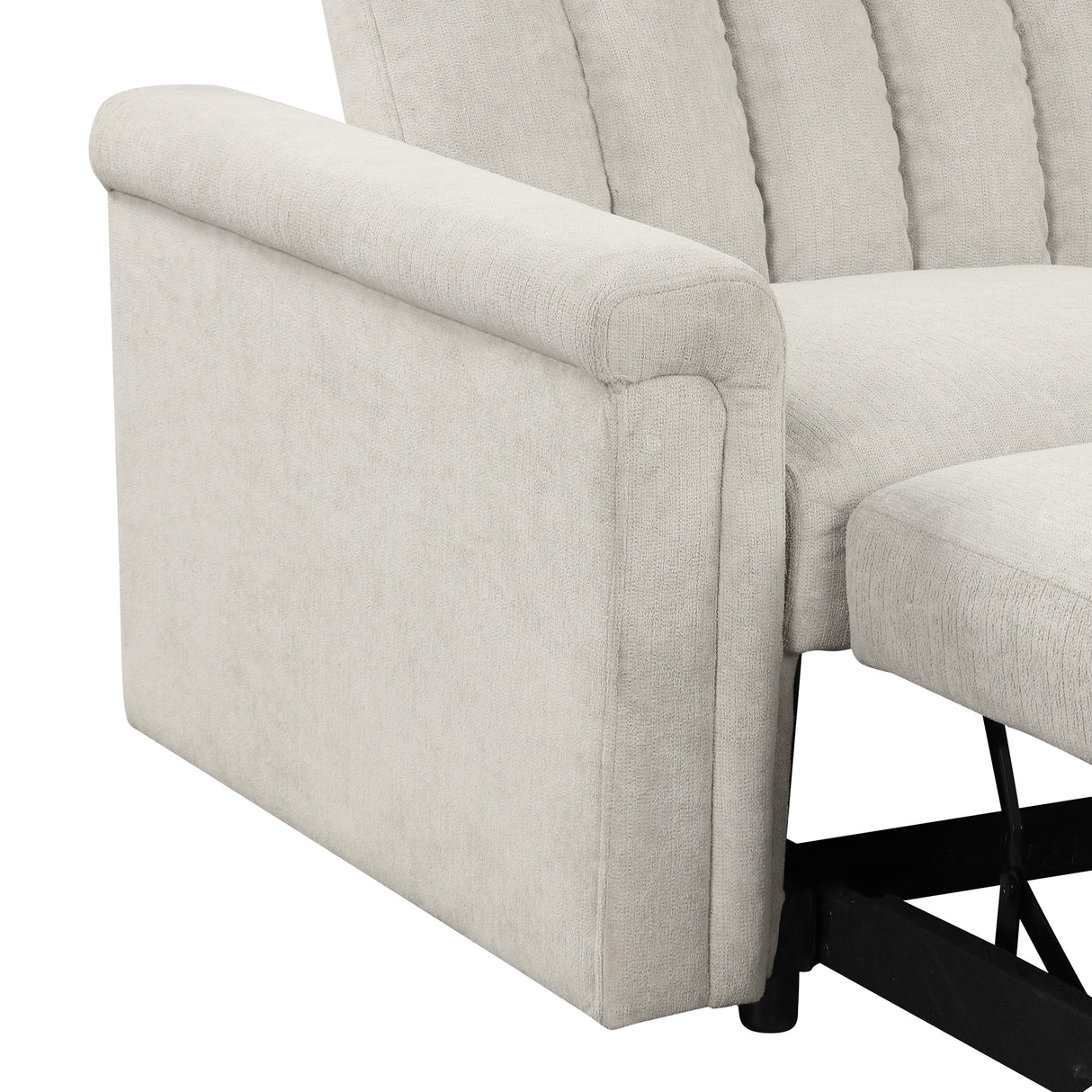 U_STYLE Convertible Soft Cushion Sofa Pull Bed ,for Two People to Sit On - V.I.P Digital Presence