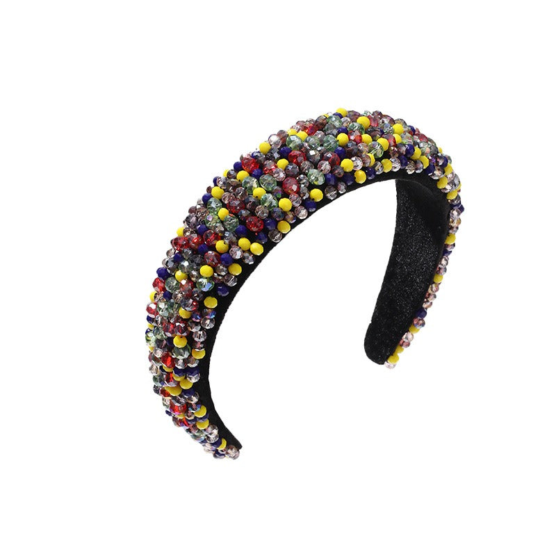 Fashionable Baroque handmade beaded crystal hair accessories - V.I.P Digital Presence