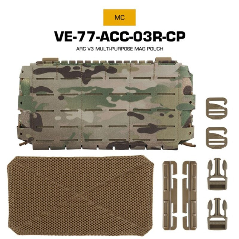 Tactical ARC V3 Molle Mag Pouch for M4/AR15, laser-cut, for hunting & airsoft. - V.I.P Digital Presence