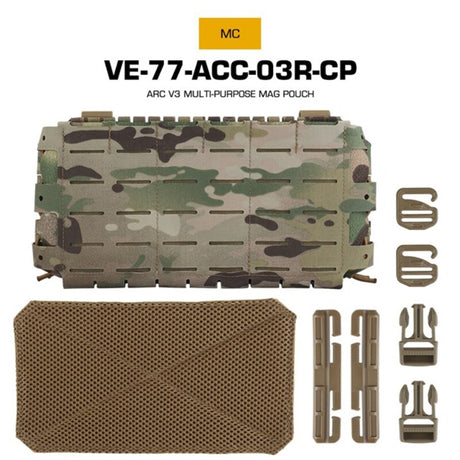Tactical ARC V3 Molle Mag Pouch for M4/AR15, laser-cut, for hunting & airsoft. - V.I.P Digital Presence