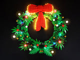 Building block lighting compatible with LEGO 40426 Christmas wreath holiday gift LED lights LEGO lights - V.I.P Digital Presence