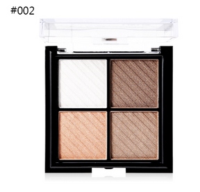 UBUB 4 Colors Eyeshadow Shimmer Natural Eyeshadow  Matte Nude Metallic Earth Color Eye Shadow Beauty Makeup Palette - V.I.P Digital Presence