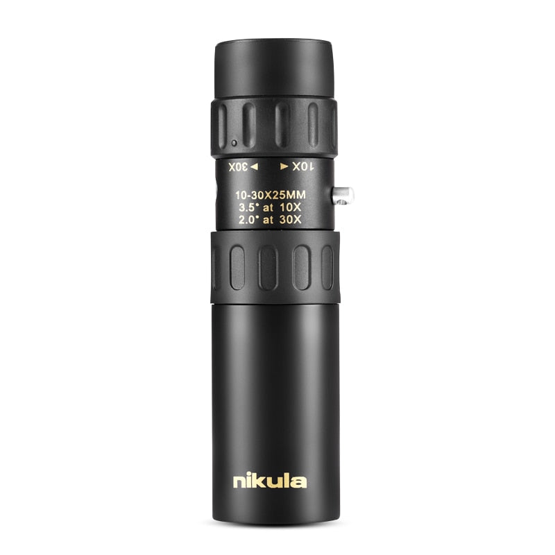 Original binoculars Nikula 10-30x25Zoom Monocular high quality Telescope Pocket Binoculo Hunting Optical Prism Scope no tripod - V.I.P Digital Presence