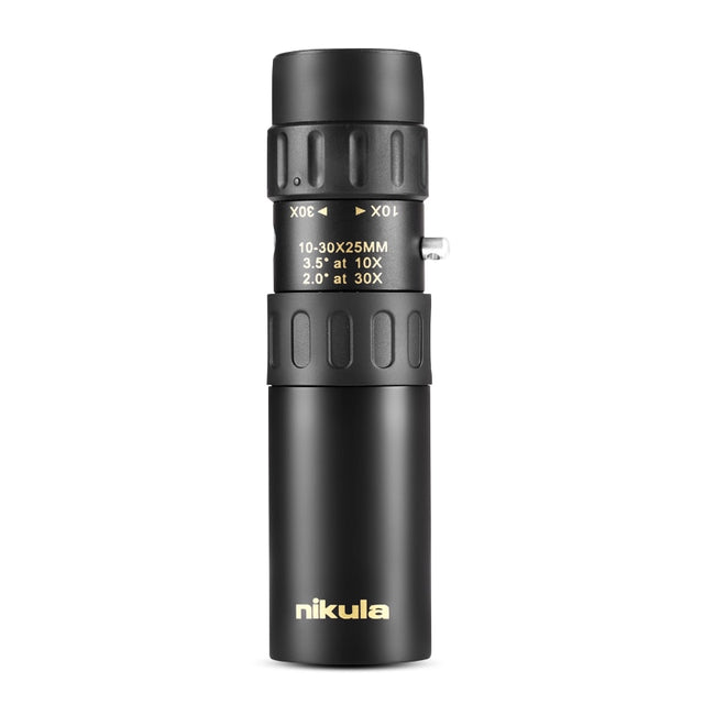 Original binoculars Nikula 10-30x25Zoom Monocular high quality Telescope Pocket Binoculo Hunting Optical Prism Scope no tripod - V.I.P Digital Presence