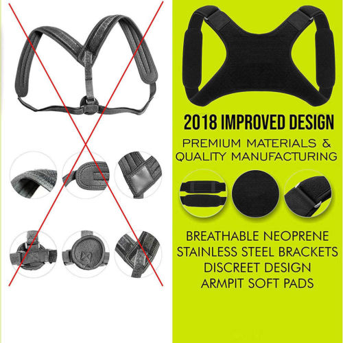 New Spine Posture Corrector Protection Back Shoulder Posture Correction Band Humpback Back Pain Relief Corrector Brace - V.I.P Digital Presence