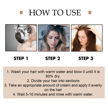Keratin Hair Care Balance Hair Mask, Repair Frizzy Dry Hair Smooth Moisturizing And Nourishing Hair Mask - V.I.P Digital Presence
