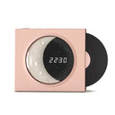 Creative Retro CD Design Bluetooth 3D Stereo Speaker Desktop Moon Lamp Clock Half Moon Starry Sky Atmosphere Night Light - V.I.P Digital Presence