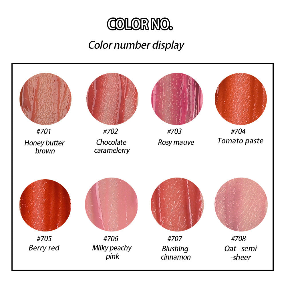 HANDAIYAN Small Star Stick Lip Gloss Lipstick Water Light Film Mirror Lip Glaze Glass Lip Gloss Moisturizing Lasting Not Easy To Fade - V.I.P Digital Presence