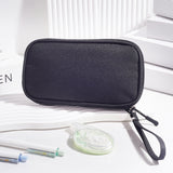 Multi - Functional Digital Accessories Organizer with Multiple - Layer Data Cable Pouch, Dust - proof Headphone Bag and Power Bank Pocket - V.I.P Digital Presence